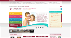 Desktop Screenshot of bizymoms.com